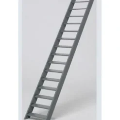Trains*Plastruct 90450 1:16 2-15/32" x 1/2" x 13/16" ABS 3'-0" Stair - Model Train Junction: Quality Parts and Art Supplies