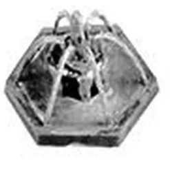 Trains*Plastruct 94731 G 2-3/8" x 2-3/8" Square Fountain - Model Train Junction: Quality Parts and Art Supplies