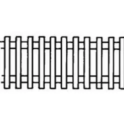Trains*Plastruct 90464 HO 3/32" x 28" x 29/64" Picket Fence - Model Train Junction: Quality Parts and Art Supplies