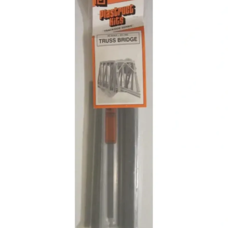 Trains*Plastruct 1002 HO 2-3/4" x 15" x 5" Truss Bridge Kit - Model Train Junction: Quality Parts and Art Supplies