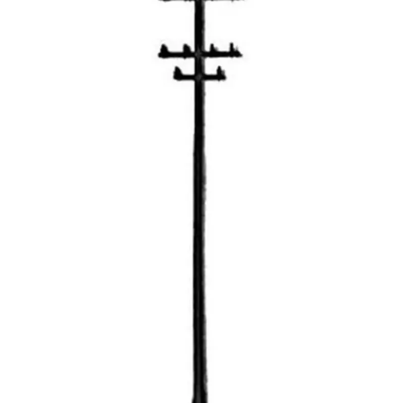 Trains*Plastruct 94852 HO 3/4" x 3-7/8" Telephone Poles (Pack of 10) - Model Train Junction: Quality Parts and Art Supplies