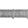 Trains*Plastruct 90460 HO 41/64" x 20" x 23/64" Picket Fence - Model Train Junction: Quality Parts and Art Supplies