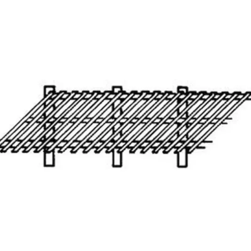 Trains*Plastruct 90456 HO 11/32" x 20" x 11/32" Diag. Picket Fence - Model Train Junction: Quality Parts and Art Supplies