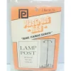 Trains*Plastruct 1012 HO 1-1/2" x 5/16" x 7-1/4" Twin Lamp Post Kit (Pack of 2) - Model Train Junction: Quality Parts and Art Supplies