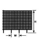 Trains*Plastruct 90462 N 3/16" x 26" x 1/2" Security Fence - Model Train Junction: Quality Parts and Art Supplies