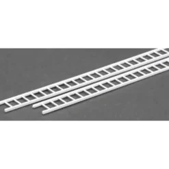 Trains*Plastruct 90673 O 13/32" x 15" x 1/4" Styrene Straight Ladders (Pack of 2) - Model Train Junction: Quality Parts and Art Supplies
