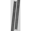 Trains*Plastruct 90493 3/32" x 6-7/8" x 13/32" Vertical Railing (Pack of 2) - Model Train Junction: Quality Parts and Art Supplies