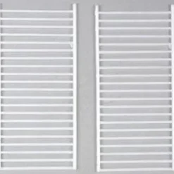 Trains*Plastruct 90499 1/4" x 5" x 2-11/32" Vertical Railing (Pack of 2) - Model Train Junction: Quality Parts and Art Supplies