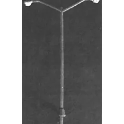 Trains*Plastruct 94814 Z 5/8" x 1-3/8" 1960's Double Boulevard Lights (Pack of 4) - Model Train Junction: Quality Parts and Art Supplies