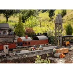 Trains*Pola 331182 G Sand House and Sanding Tower Building Kit - Model Train Junction: Quality Parts and Art Supplies