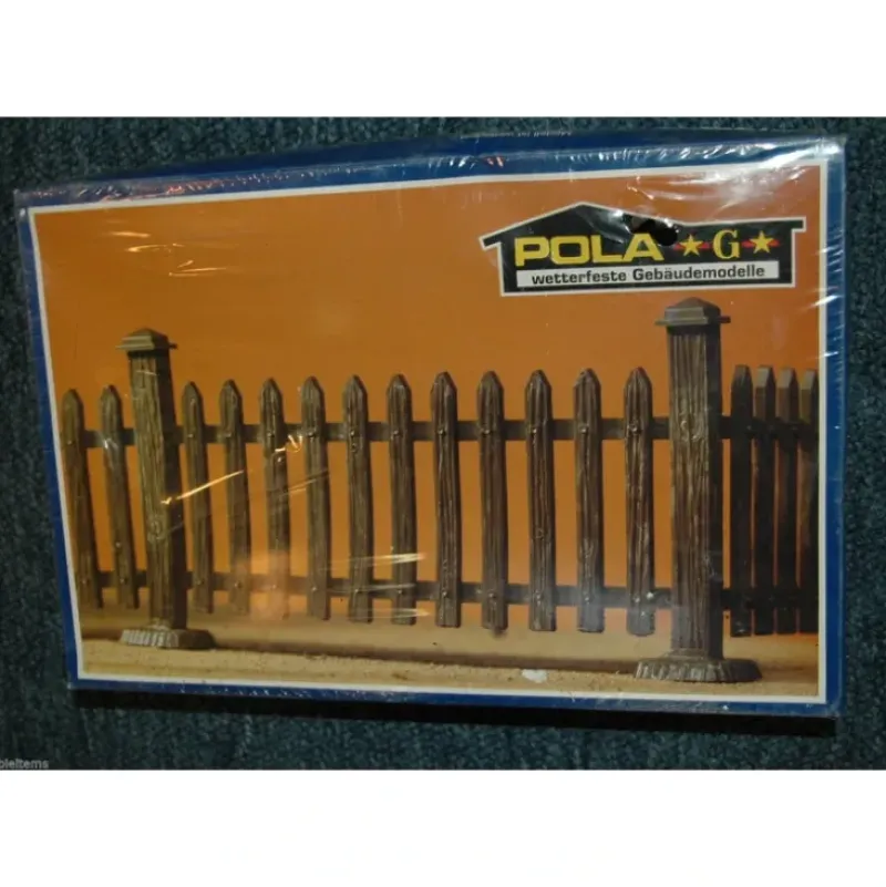 Trains*Pola 954 G Scale Garden Fence Plastic Kit - Model Train Junction: Quality Parts and Art Supplies
