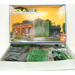 Trains*Pola 911 G Scale LGB Double Locomotive Shed Kit - Model Train Junction: Quality Parts and Art Supplies
