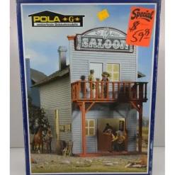 Trains*Pola 1802 G Scale Red Horse Saloon Kit - Model Train Junction: Quality Parts and Art Supplies
