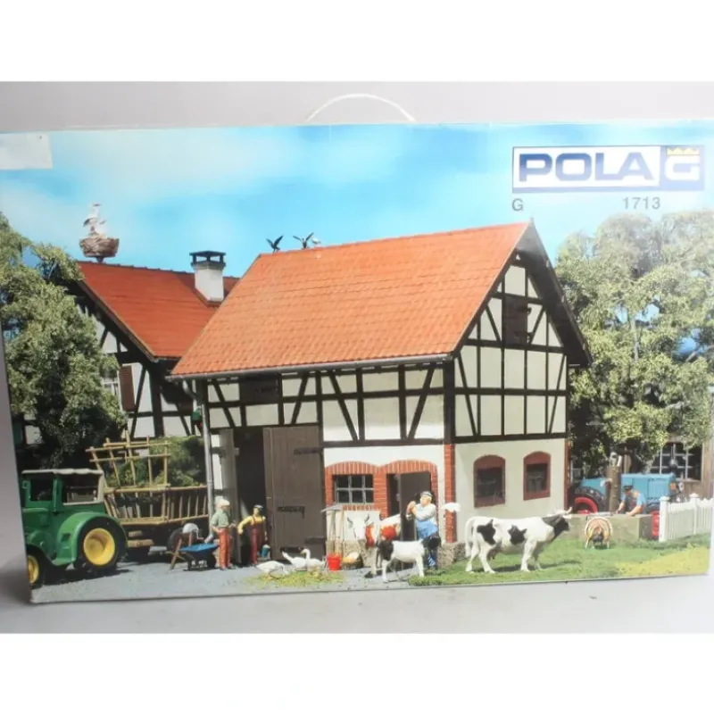 Trains*Pola 1713 G Scale Tool House Kit - Model Train Junction: Quality Parts and Art Supplies