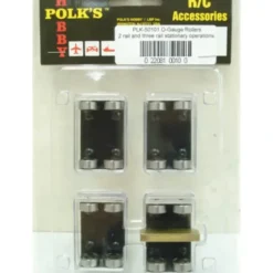 Trains*Polk's Hobby 50101 O Gauge Stationary Rollers (Pack of 4) - Model Train Junction: Quality Parts and Art Supplies