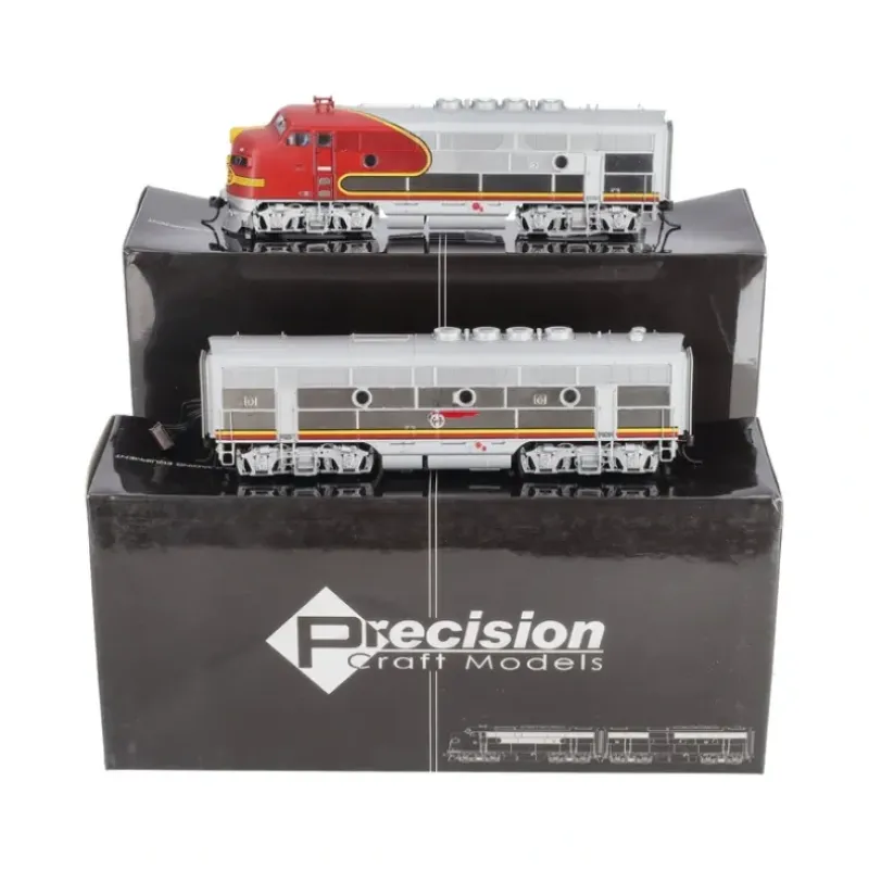Trains*Precision Craft Models 326 HO Santa Fe EMD F3 AB Diesel Loco Set #17L/#17A LN/Box - Model Train Junction: Quality Parts and Art Supplies