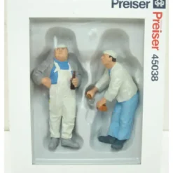 Trains*Preiser 45038 G Bricklayer & Boss Figures (Set of 2) - Model Train Junction: Quality Parts and Art Supplies