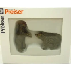 Trains*Preiser 47518 G Brown Bear Cubs Figures (Set of 2) - Model Train Junction: Quality Parts and Art Supplies