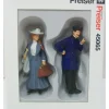 Trains*Preiser 45065 G Lady & Conductor Figures (Set of 2) - Model Train Junction: Quality Parts and Art Supplies