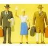 Trains*Preiser 63066 G Standing Passenger Figures (Set of 3) - Model Train Junction: Quality Parts and Art Supplies