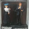 Trains*Preiser 45051 G Woman Gentleman Hand Kiss Figures (Set of 2) - Model Train Junction: Quality Parts and Art Supplies
