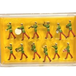 Trains*Preiser 0615 HO Marching Band Figures (Set of 12) - Model Train Junction: Quality Parts and Art Supplies