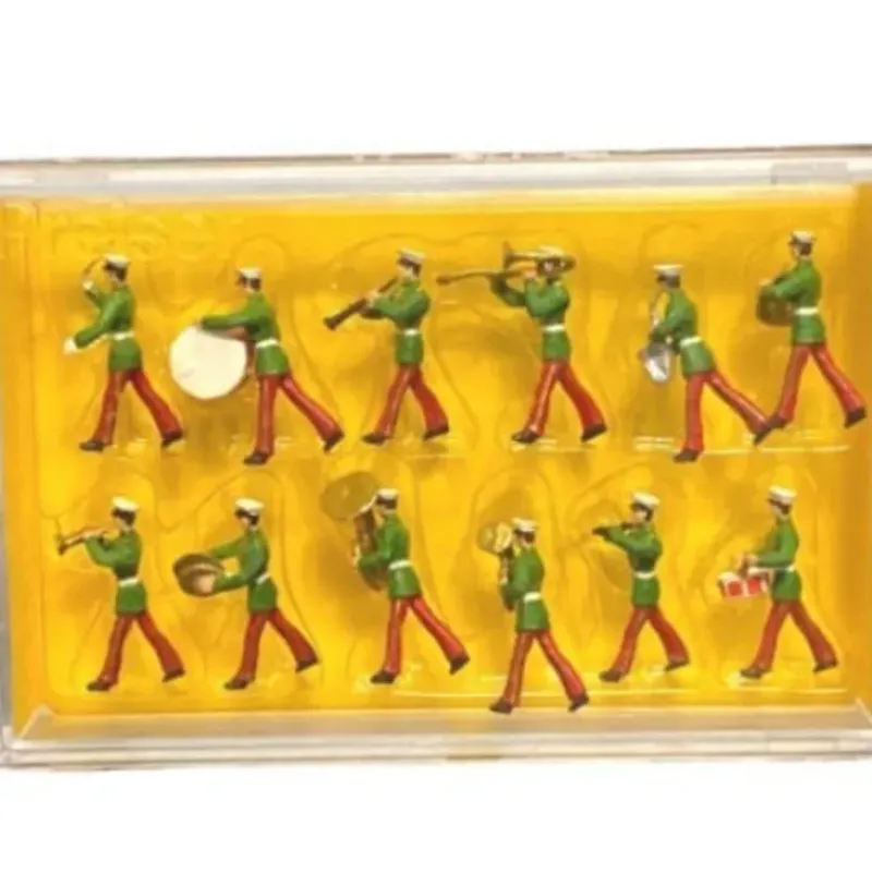 Trains*Preiser 0615 HO Marching Band Figures (Set of 12) - Model Train Junction: Quality Parts and Art Supplies