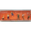 Trains*Preiser 10077 HO Men Fishing Figures (Set of 6) - Model Train Junction: Quality Parts and Art Supplies