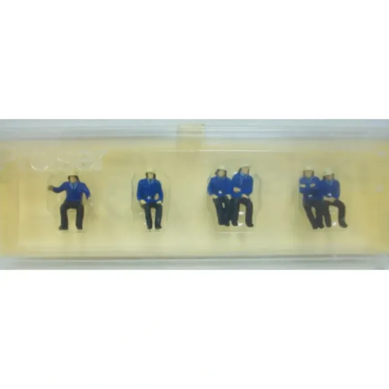 Trains*Preiser 14207 HO Seated Firemen Figures (Set of 6) - Model Train Junction: Quality Parts and Art Supplies