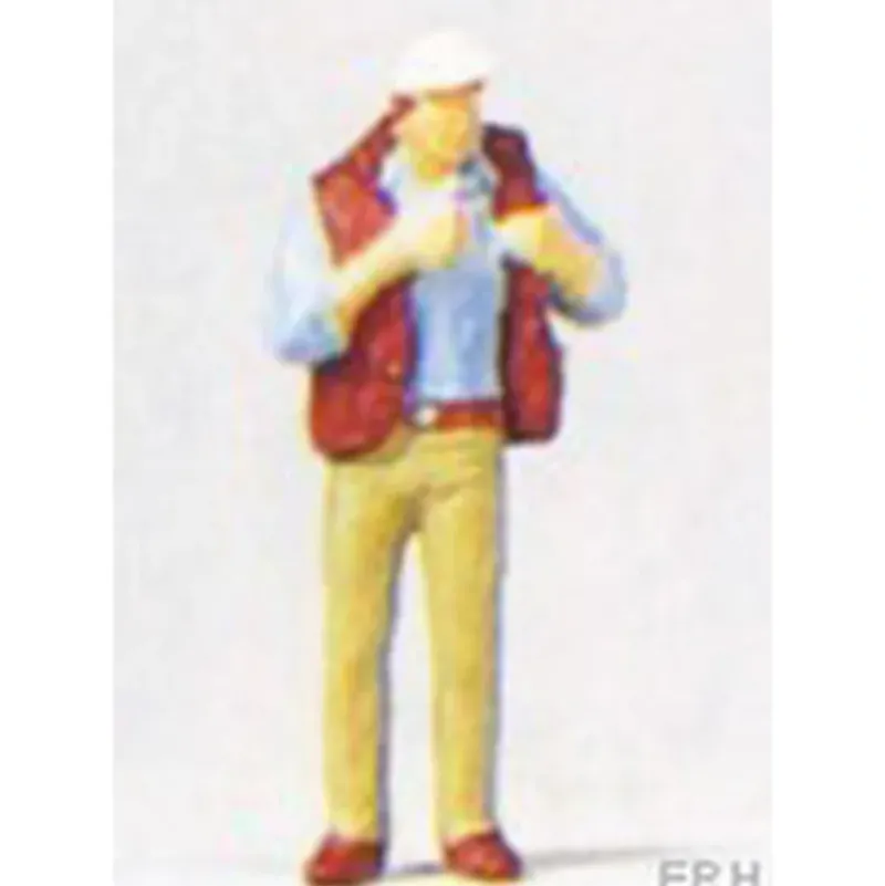 Trains*Preiser 28032 HO Standing Trucker Figure - Model Train Junction: Quality Parts and Art Supplies