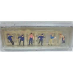 Trains*Preiser 79016 N Delivery Men With Loads Figures (Set of 6) - Model Train Junction: Quality Parts and Art Supplies