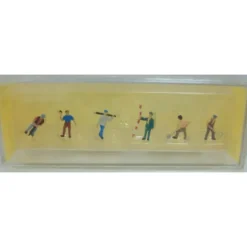 Trains*Preiser 88514 Z Railroad Worker Figures (Set of 6) - Model Train Junction: Quality Parts and Art Supplies