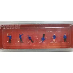 Trains*Preiser 88510 Z Scale Railway Personnel Figures (Set of 6) - Model Train Junction: Quality Parts and Art Supplies