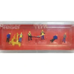 Trains*Preiser 88513 Z Track Maintenance Gang Figures (Set of 6) - Model Train Junction: Quality Parts and Art Supplies
