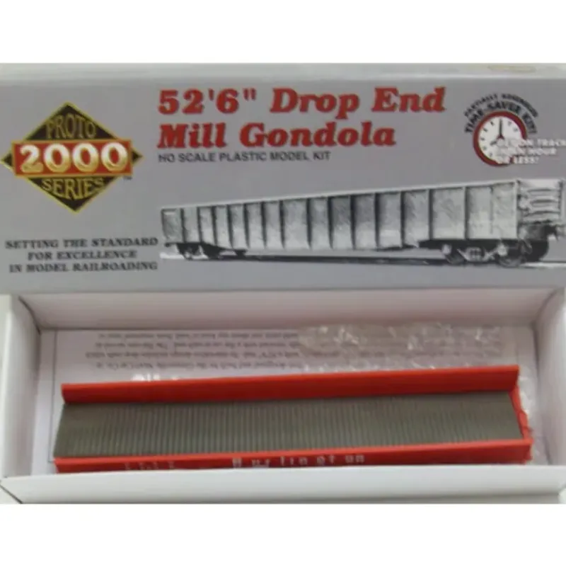 Trains*Proto 2000 23740 HO CB&Q Drop End Mill Gondola #82008 - Model Train Junction: Quality Parts and Art Supplies