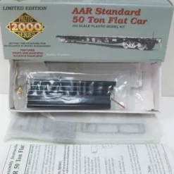 Trains*Proto 2000 31443 HO Flatcar Kit w/Black Steel PipeLoad - Model Train Junction: Quality Parts and Art Supplies