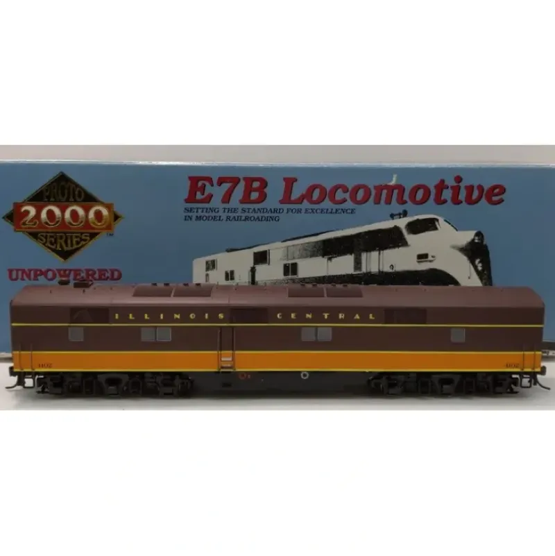Trains*Proto 2000 21111 HO IC E7B Unpowered B-Unit Diesel Locomotive #4102 - Model Train Junction: Quality Parts and Art Supplies