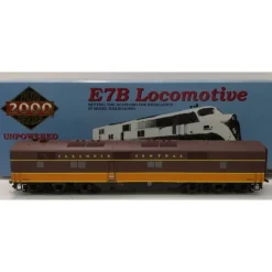 Trains*Proto 2000 21110 HO Illinois Central EMD E7B Non-Powered Diesel Locomotive #4100 - Model Train Junction: Quality Parts and Art Supplies
