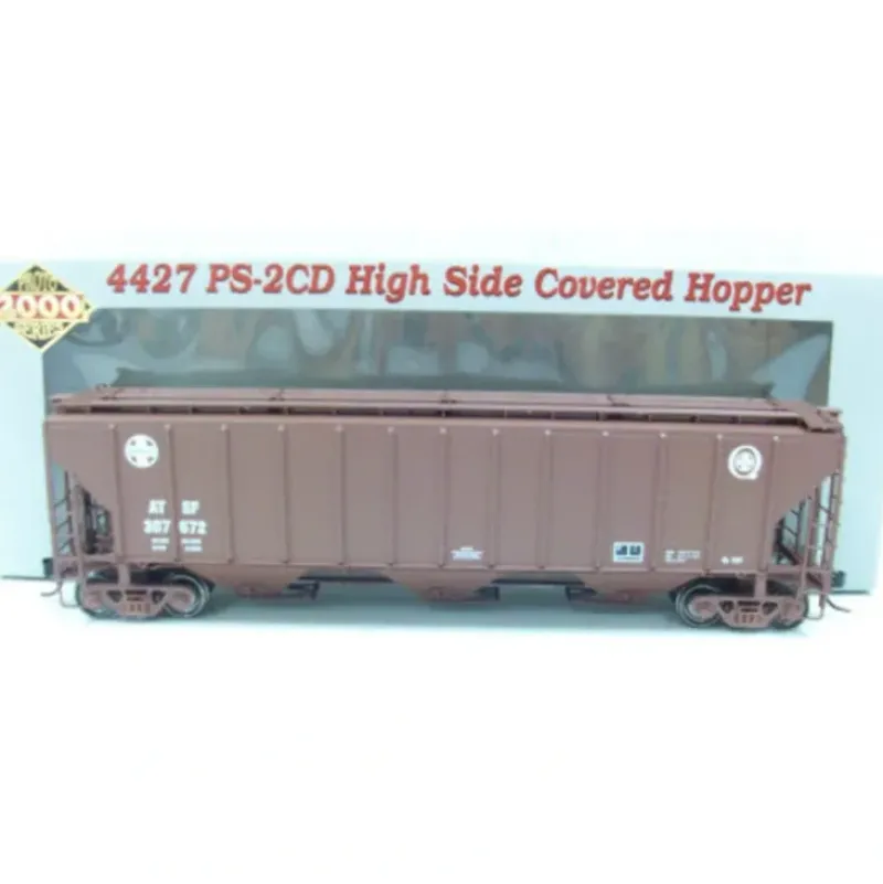 Trains*Proto 2000 21406 HO Scale ATSF PS-2CD High Side Covered Hopper #307672 LN/Box - Model Train Junction: Quality Parts and Art Supplies