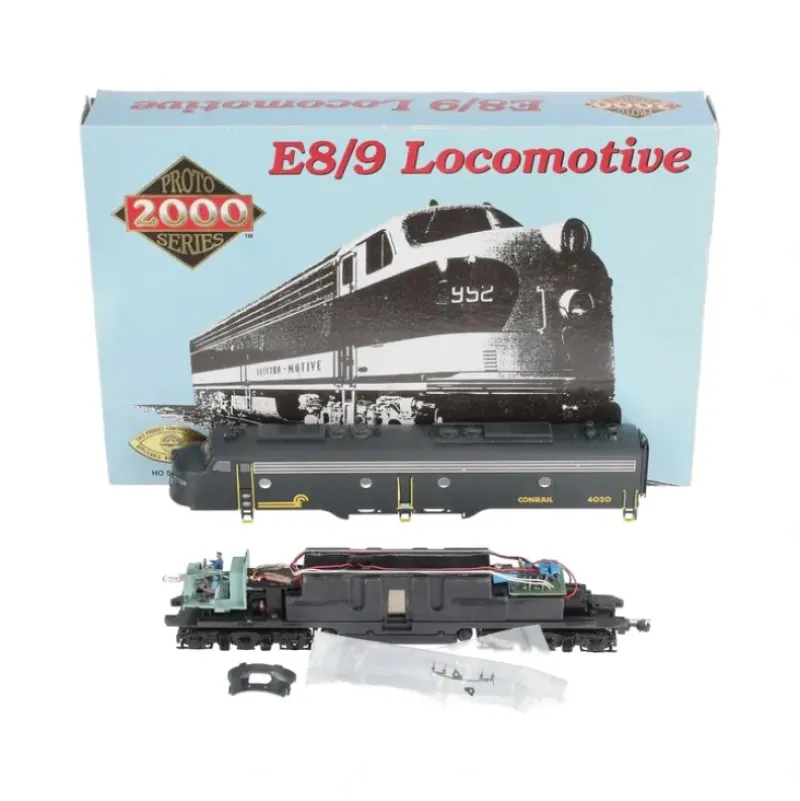 Trains*Proto 2000 8015 HO Scale Conrail E8/9 Powered Diesel Locomotive #4020 EX/Box - Model Train Junction: Quality Parts and Art Supplies
