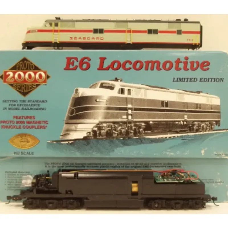 Trains*Proto 2000 23212 HO Scale Seaboard E6 Powered Diesel Locomotive #3014 LN/Box - Model Train Junction: Quality Parts and Art Supplies