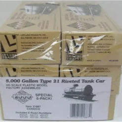 Trains*Proto 2000 21887 Life Like Conoco Tank Car 6-Pack - Model Train Junction: Quality Parts and Art Supplies