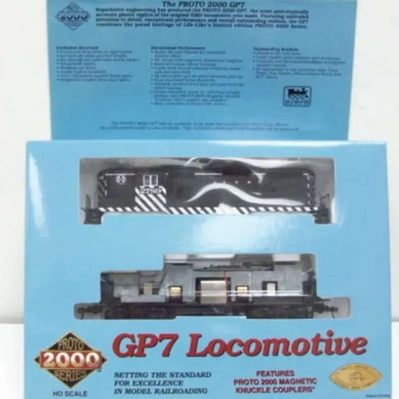 Trains*Proto 2000 23001 Life Like HO AT&SF GP7 Phase II Diesel - Model Train Junction: Quality Parts and Art Supplies