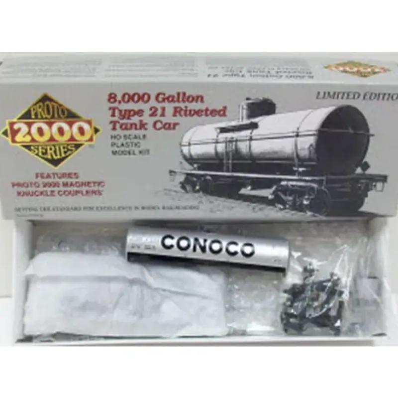 Trains*Proto 2000 3108 Life Like HO Conoco Tank Car Kit - Model Train Junction: Quality Parts and Art Supplies