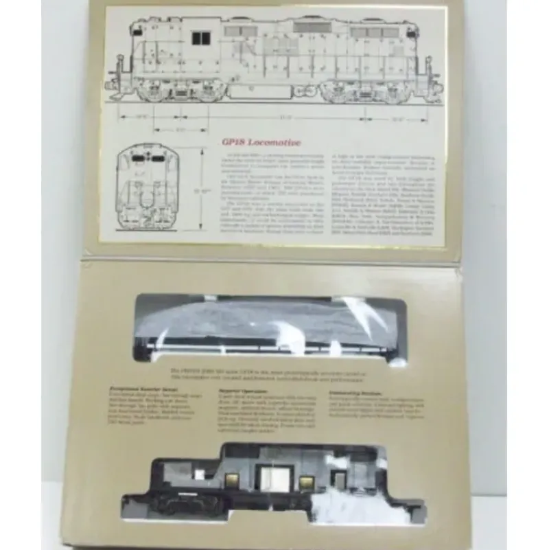 Trains*Proto 2000 8155 Life Like HO Illinois Central GP18 Diesel Locomotive - Model Train Junction: Quality Parts and Art Supplies