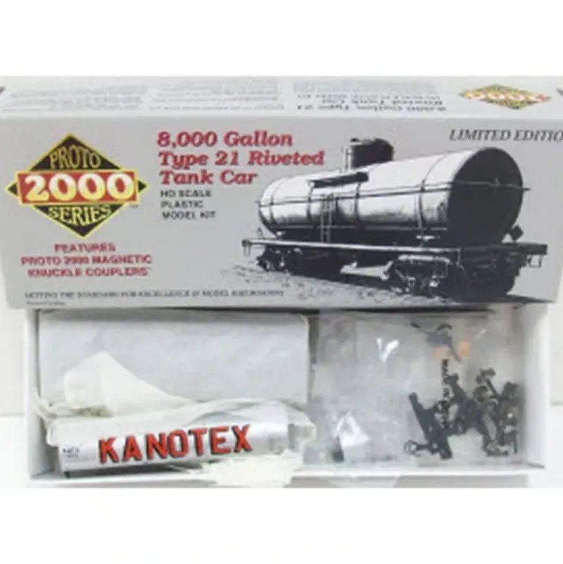 Trains*Proto 2000 8256 Life Like HO Kanotex Tank Car Kit - Model Train Junction: Quality Parts and Art Supplies