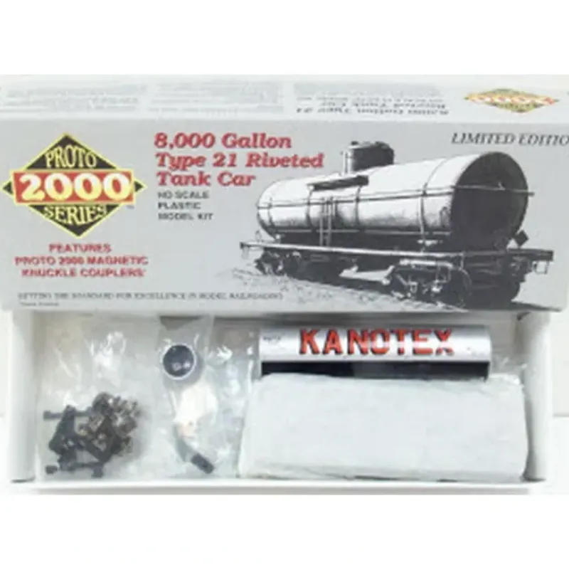 Trains*Proto 2000 8349 Life Like HO Kanotex Tank Car Kit - Model Train Junction: Quality Parts and Art Supplies