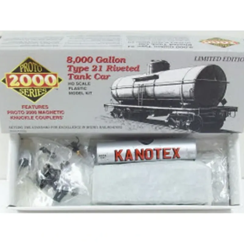 Trains*Proto 2000 8383 Life Like HO Kanotex Tank Car Kit - Model Train Junction: Quality Parts and Art Supplies