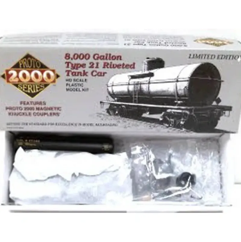 Trains*Proto 2000 21756 Life Like HO Scale UTLX Tank Car Kit - Model Train Junction: Quality Parts and Art Supplies