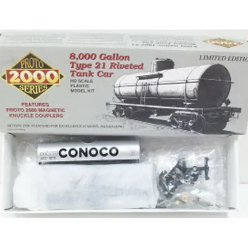 Trains*Proto 2000 21754 Life Like HO Scale Conoco Tank Car Kit - Model Train Junction: Quality Parts and Art Supplies